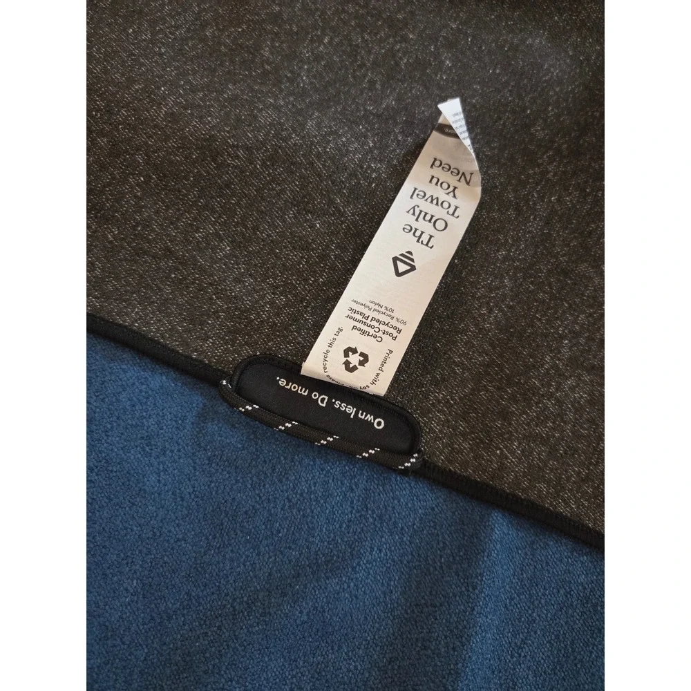Nomadix only Towel You Need Post Consumer‎ Recycled Plastic Blue Crane Design